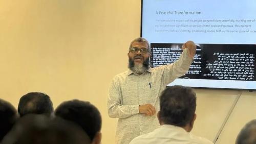 ബഹ്റൈനിലെ ഇസ്ലാമിക പൈതൃകം: പ്രഭാഷണം ശ്രദ്ധേയമായി ബഹ്റൈനിലെ ഇസ്ലാമിക പൈതൃകം: പ്രഭാഷണം ശ്രദ്ധേയമായി