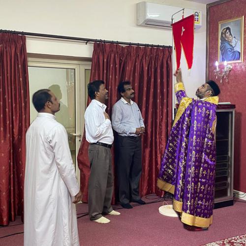 സെന്റ് മേരീസ് കത്തീഡ്രൽ പെരുന്നാളിന് കൊടിയേറി സെന്റ് മേരീസ് കത്തീഡ്രൽ പെരുന്നാളിന് കൊടിയേറി