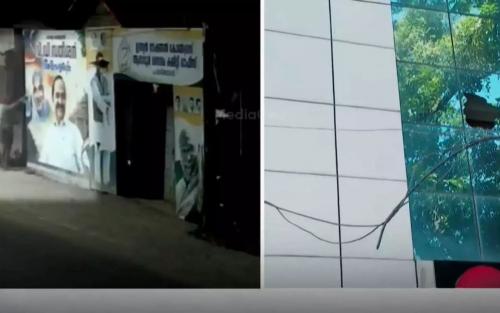 തിരുവനന്തപുരത്ത് കോൺഗ്രസ് ഓഫിസുകൾക്കു നേരേ വ്യാപക ആക്രമണം; ആക്രമണത്തിനു പിന്നിൽ ബിജെപിയെന്ന് കോൺഗ്രസ്