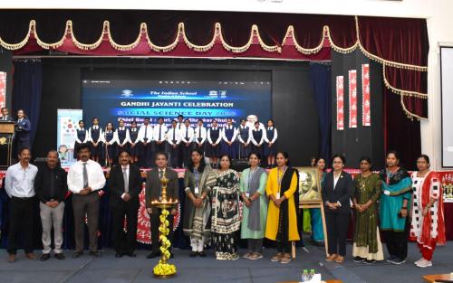 ഗാന്ധി സ്മൃതികളുമായി ഇന്ത്യൻ സ്കൂളിൽ സോഷ്യൽ സയൻസ് ദിനം ആഘോഷിച്ചു ഗാന്ധി സ്മൃതികളുമായി ഇന്ത്യൻ സ്കൂളിൽ സോഷ്യൽ സയൻസ് ദിനം ആഘോഷിച്ചു