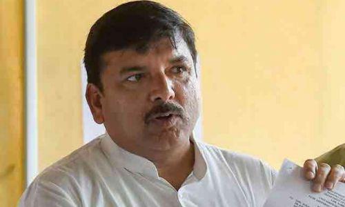 ആം ആദ്മി എംപി സഞ്ജയ് സിംഗിനെ രാജ്യസഭയില്‍ നിന്നും സസ്‌പെന്‍ഡ് ചെയ്തു