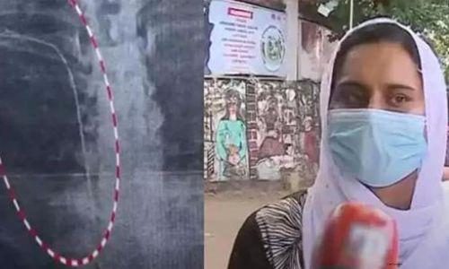 തിരുവനന്തപുരം ജനറല് ആശുപത്രിയില് ശസ്ത്രക്രിയയ്ക്കിടെ ട്യൂബ് ഉള്ളിൽ കുടുങ്ങിയെന്ന് യുവതിയുടെ പരാതി തിരുവനന്തപുരം ജനറല് ആശുപത്രിയില് ശസ്ത്രക്രിയയ്ക്കിടെ ട്യൂബ് ഉള്ളിൽ കുടുങ്ങിയെന്ന് യുവതിയുടെ പരാതി