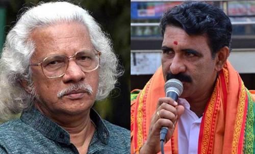 ജയ് ശ്രീറാം വിളി സഹിച്ചില്ലെങ്കിൽ അടൂർ ഗോപാലകൃഷ്ണൻ ചന്ദ്രനിൽ പോട്ടെ; ഭീഷണിയുമായി ബിജെപി നേതാവ്