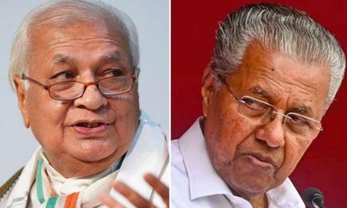 വീണ്ടും സർക്കാർ-ഗവർണർ പോര്: ചീഫ് സെക്രട്ടറിയും പൊലീസ് മേധാവിയും രാജ്ഭവനിൽ ഹാജരാകില്ല; ഗവർണർക്ക് മുഖ്യമന്ത്രിയുടെ കത്ത് വീണ്ടും സർക്കാർ-ഗവർണർ പോര്: ചീഫ് സെക്രട്ടറിയും പൊലീസ് മേധാവിയും രാജ്ഭവനിൽ ഹാജരാകില്ല; ഗവർണർക്ക് മുഖ്യമന്ത്രിയുടെ കത്ത്