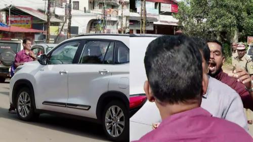 നിവേദനവുമായി എത്തിയ ആള് സുരേഷ് ഗോപിയുടെ വാഹനം തടഞ്ഞു, പിടിച്ചുമാറ്റി പ്രവര്ത്തകര് നിവേദനവുമായി എത്തിയ ആള് സുരേഷ് ഗോപിയുടെ വാഹനം തടഞ്ഞു, പിടിച്ചുമാറ്റി പ്രവര്ത്തകര്