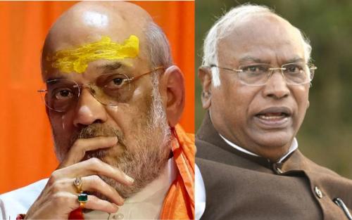 അമിത് ഷാ രാജിവെയ്ക്കണമെന്ന് മല്ലികാർജുൻ ഖാർഗെ