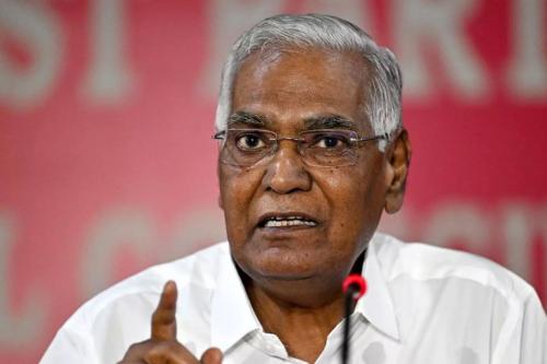 എൽഡിഎഫ് ഉപനേതൃസ്ഥാനം സിപിഐക്ക് അർഹതപ്പെട്ടത്, ചർച്ചകൾ തുടരുന്നു: ഡി. രാജ