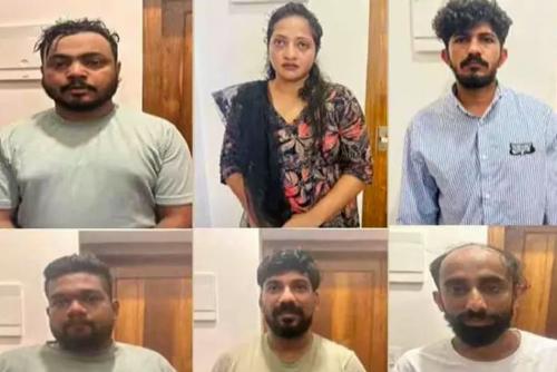 ഷുഹൈബ് വധക്കേസ് പ്രതിയും യുവതിയും ഉള്‍പ്പടെ ആറുപേർ എം.ഡി.എം.എ.യുമായി പൊലീസ് പിടിയിൽ