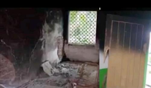 കണ്ണൂരിൽ മുസ്ലീം ലീഗ് ഓഫീസ് കത്തിയ നിലയിൽ കണ്ണൂരിൽ മുസ്ലീം ലീഗ് ഓഫീസ് കത്തിയ നിലയിൽ