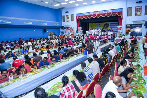 തൊഴിലാളികളെ അതിഥികളാക്കി ഇന്ത്യൻ ക്ലബ്ബ് ഓണസദ്യ