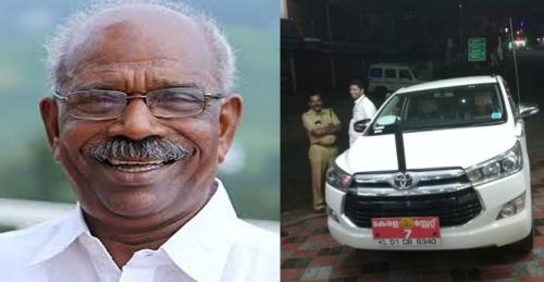 ഔദ്യോഗിക കാറിന് 1,24,075 കിലോമീറ്ററിൽ 34 ടയർ; കെട്ടടങ്ങാതെ മന്ത്രിയുടെ ടയർ വിവാദം