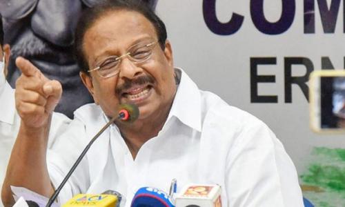 കെ സുധാകരനെതിരെ കലാപശ്രമത്തിന് കേസ് കെ സുധാകരനെതിരെ കലാപശ്രമത്തിന് കേസ്