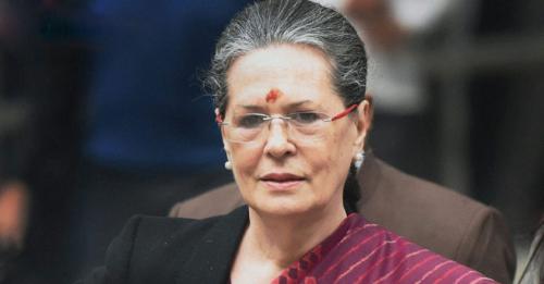 സോണിയാ ഗാന്ധി കോണ്‍ഗ്രസ്  ഇടക്കാല അദ്ധ്യക്ഷ