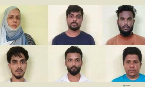 യുവാവിനെ ഹണിട്രാപ്പില്‍ കുടുക്കി കവര്‍ച്ച; ആറുപേര്‍ അറസ്റ്റിൽ