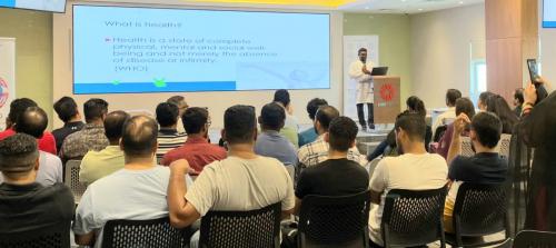 ആരോഗ്യ ബോധവത്കരണ ക്യാമ്പ് സംഘടിപ്പിച്ചു 