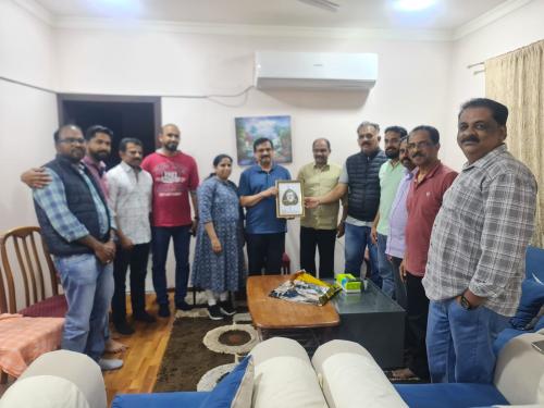 പ്രകാശ് കോശിക്ക് യാത്രയയപ്പ് നൽകി പ്രകാശ് കോശിക്ക് യാത്രയയപ്പ് നൽകി
