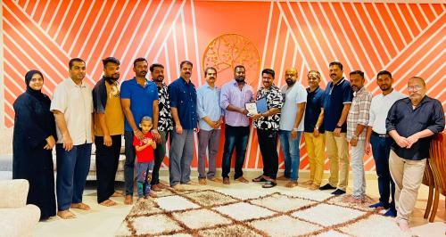 റോജി ജോണിന് നിയാർക്ക് ബഹ്‌റൈൻ യാത്രയയപ്പ് നൽകി