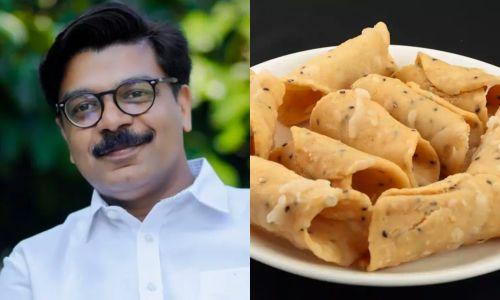 തദ്ദേശ തെരഞ്ഞെടുപ്പ് ജയം; മൂവാറ്റുപുഴയിൽ കുഴലപ്പം വിതരണം ചെയ്ത് മാത്യു കുഴൽനാടൻ