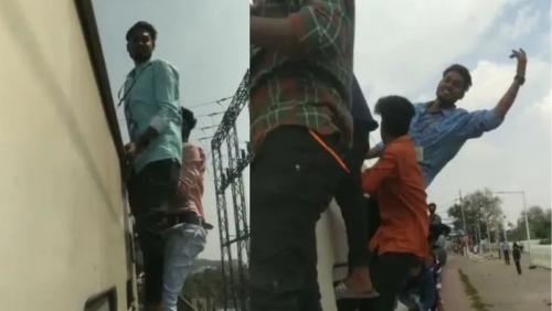 ഓടുന്ന ട്രെയിനിന്റെ ജനല് കമ്പിയില് കയറി സാഹസികത; 19കാരന് ദാരുണാന്ത്യം ഓടുന്ന ട്രെയിനിന്റെ ജനല് കമ്പിയില് കയറി സാഹസികത; 19കാരന് ദാരുണാന്ത്യം