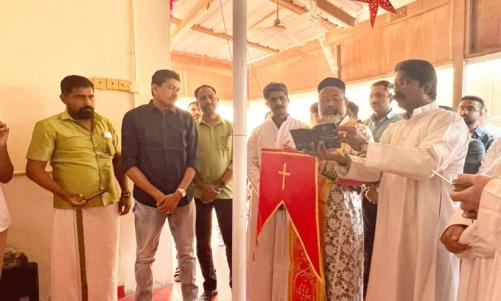 ബഹ്റൈൻ സെന്റ് ഗ്രിഗോറിയോസ് ക്നാനായ ഇടവകയുടെ വലിയ പെരുന്നാളിന് കൊടിയേറി ബഹ്റൈൻ സെന്റ് ഗ്രിഗോറിയോസ് ക്നാനായ ഇടവകയുടെ വലിയ പെരുന്നാളിന് കൊടിയേറി