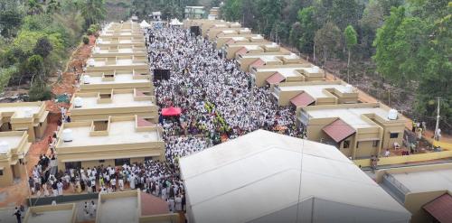 വാക്കുപാലിച്ച് മുസ്ലിം ലീഗ്: വയനാട് ദുരന്തബാധിതർക്കായി നിർമ്മിച്ച വീടുകൾ കൈമാറി