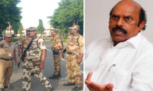 തമിഴ്നാട് മന്ത്രി ഇ.വി വേലുവിന്റെ വീട്ടിലും സ്ഥാപനങ്ങളിലും ഐ.ടി റെയ്ഡ് തമിഴ്നാട് മന്ത്രി ഇ.വി വേലുവിന്റെ വീട്ടിലും സ്ഥാപനങ്ങളിലും ഐ.ടി റെയ്ഡ്