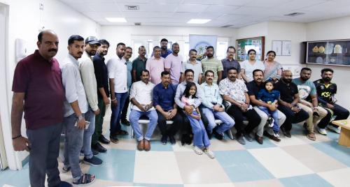 ജീവരക്ഷയ്ക്ക് ഒരു തുള്ളി രക്തം: വോയ്‌സ് ഓഫ് ആലപ്പി രക്തദാന ക്യാമ്പ് സൽമാനിയയിൽ വിജയകരം