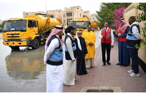 ബഹ്‌റൈനിൽ മഴക്കെടുതി നേരിടാൻ ദ്രുതകർമ്മ സേന; വെള്ളക്കെട്ട് നീക്കാൻ 24 മണിക്കൂറും പ്രവർത്തനം