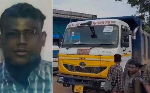 തൃശൂരിൽ ലോറി ദേഹത്തിലൂടെ കയറി ബംഗാൾ സ്വദേശിക്ക് ദാരുണാന്ത്യം