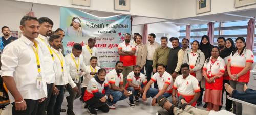 ബിഡികെ-തേവർ പിറവൈ രക്തദാന ക്യാമ്പ്: 110-ലധികം പേർ പങ്കെടുത്തു