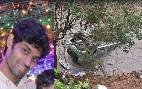 ഡ്രൈവിംഗിനിടെ ഉറങ്ങിപ്പോയി: തോട്ടിലേക്ക് കാർ മറിഞ്ഞ് സീറ്റ് ബെൽറ്റ് കുടുങ്ങി തിരുവനന്തപുരം സ്വദേശിക്ക് ദാരുണാന്ത്യം