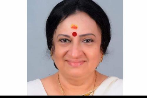 എം.ജി.രാധാകൃഷ്ണന്‍റെ ഭാര്യ പദ്മജ രാധാകൃഷ്ണൻ അന്തരിച്ചു   