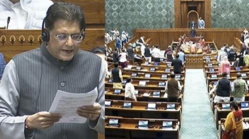 യുഎസ് വ്യാപാര കരാർ: ലോകസഭയിൽ പീയുഷ് ഗോയലിന്റെ വിശദീകരണം; മോദിക്കെതിരെ പ്രതിപക്ഷ പ്രതിഷേധം