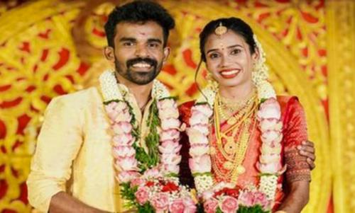 മലയാളി അത്ലറ്റ് പി.യു ചിത്ര വിവാഹിതയായി മലയാളി അത്ലറ്റ് പി.യു ചിത്ര വിവാഹിതയായി