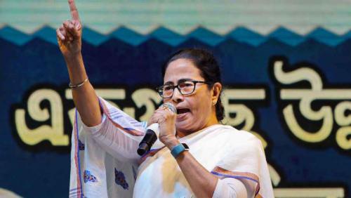 പ്രതിപക്ഷ ഐക്യത്തിനില്ല; 2024ൽ ഒറ്റക്ക് മത്സരിക്കുമെന്ന് മമത ബാനർജി പ്രതിപക്ഷ ഐക്യത്തിനില്ല; 2024ൽ ഒറ്റക്ക് മത്സരിക്കുമെന്ന് മമത ബാനർജി