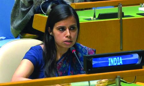 യു.എന്നിൽ പാകിസ്ഥാന് രൂക്ഷ വിമർശനവുമായി ഇന്ത്യ യു.എന്നിൽ പാകിസ്ഥാന് രൂക്ഷ വിമർശനവുമായി ഇന്ത്യ
