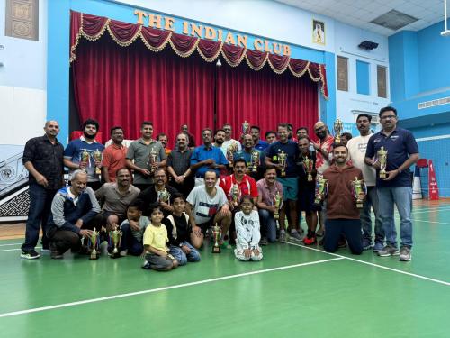 ഇന്ത്യൻ ക്ലബ് മെമ്പേഴ്‌സ് ബാഡ്മിന്റൺ ടൂർണമെന്റ് സമാപിച്ചു