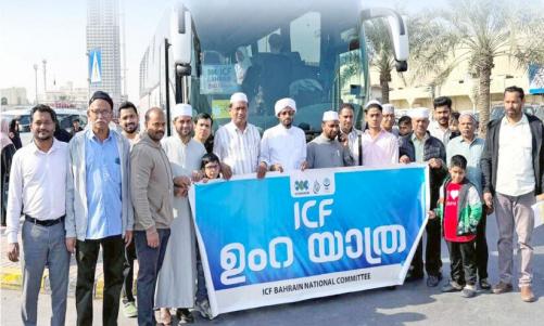 ഐ.സി.എഫ് ഉംറ സംഘം യാത്ര തിരിച്ചു