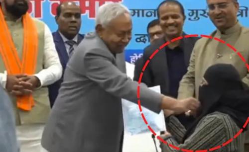 അപമാനഭാരം; ബീഹാർ മുഖ്യമന്ത്രി പൊതുവേദിയിൽ വെച്ച് മുഖാവരണം വലിച്ചുതാഴ്ത്തിയ വനിതാ ഡോക്ടർ ജോലി ഉപേക്ഷിക്കുന്നു