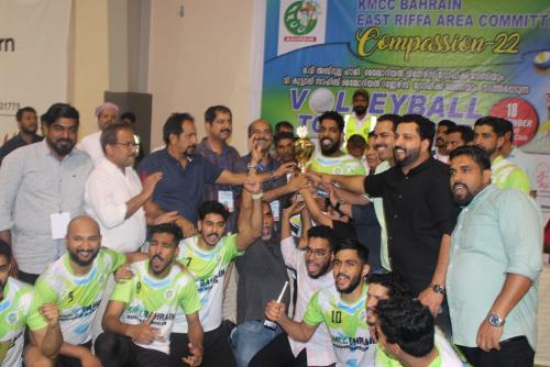 കെഎംസിസി ബഹ്റൈൻ ഈസ്റ്റ് റിഫ ഏരിയ കമ്മിറ്റി വോളിബോൾ ടൂർണമെന്റ് സംഘടിപ്പിച്ചു കെഎംസിസി ബഹ്റൈൻ ഈസ്റ്റ് റിഫ ഏരിയ കമ്മിറ്റി വോളിബോൾ ടൂർണമെന്റ് സംഘടിപ്പിച്ചു