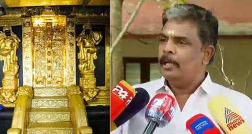 സ്വര്‍ണപ്പാളി വിവാദം: സ്വർണം ചെമ്പാണെന്ന് റിപ്പോർട്ട് നൽകിയ മുരാരി ബാബുവിന് സസ്പെൻഷൻ