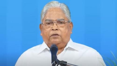 സുവിശേഷകന്‍ പ്രൊഫ. എം.വൈ യോഹന്നാന്‍ അന്തരിച്ചു
