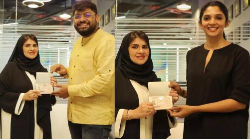 നൈല ഉഷയ്ക്കും മിഥുൻ രമേശിനും യു.എ.ഇ ഗോൾഡൻ വിസ