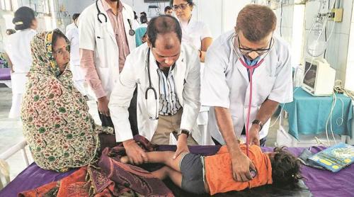 മസ്തിഷ്കജ്വരം: ബിഹാറിൽ മരണസംഖ്യ നൂറായി
