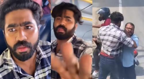 കെഎസ്ആർടിസി ബസിൽ നഗ്നത പ്രദർശനം നടത്തിയ യുവാവിനെ കുടുക്കി പെൺകുട്ടി കെഎസ്ആർടിസി ബസിൽ നഗ്നത പ്രദർശനം നടത്തിയ യുവാവിനെ കുടുക്കി പെൺകുട്ടി