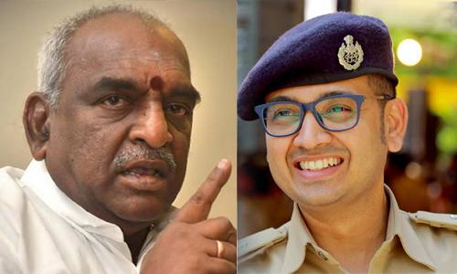 വാഹനങ്ങൾ കടത്തിവിടാത്തത് ചോദ്യം ചെയ്ത് മന്ത്രി : ഉത്തരവാദിത്തം ഏറ്റെടുക്കുമോയെന്ന് എസ്പി