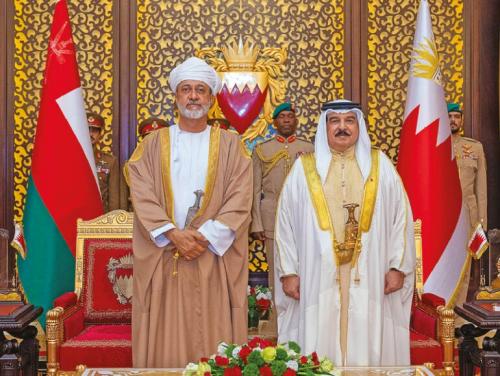 മേഖലാ സുസ്ഥിരതയും സമുദ്ര സുരക്ഷയും ഉറപ്പാക്കാൻ ബഹ്‌റൈനും ഒമാനും കൈകോർക്കുന്നു