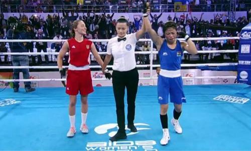 വനിതാ ലോക ബോക്സിങ് ചാംപ്യൻഷിപ്പിൽ മേരി കോമിന് സ്വർണം 