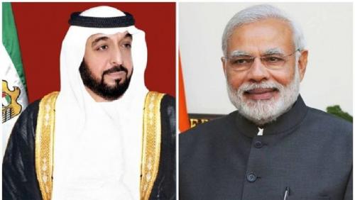 യു.എ.ഇ പ്രസിഡണ്ട് ശൈഖ് ഖലീഫയ്ക്ക് പ്രധാനമന്ത്രി നരേന്ദ്രമോദി അഭിനന്ദനം അറിയിച്ചു