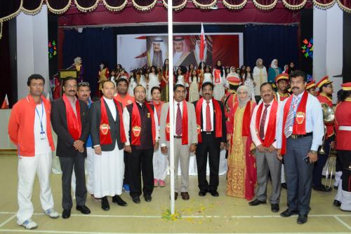 ഇന്ത്യൻ സ്‌കൂൾ  ബഹ്റൈന്‍    ദേശീയ ദിനം ആഘോഷിച്ചു 